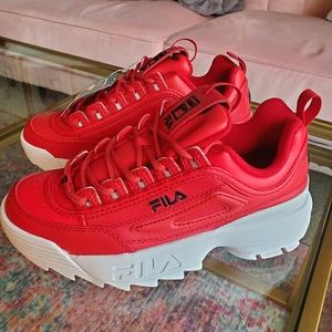Red Disruptor II Sneaker
